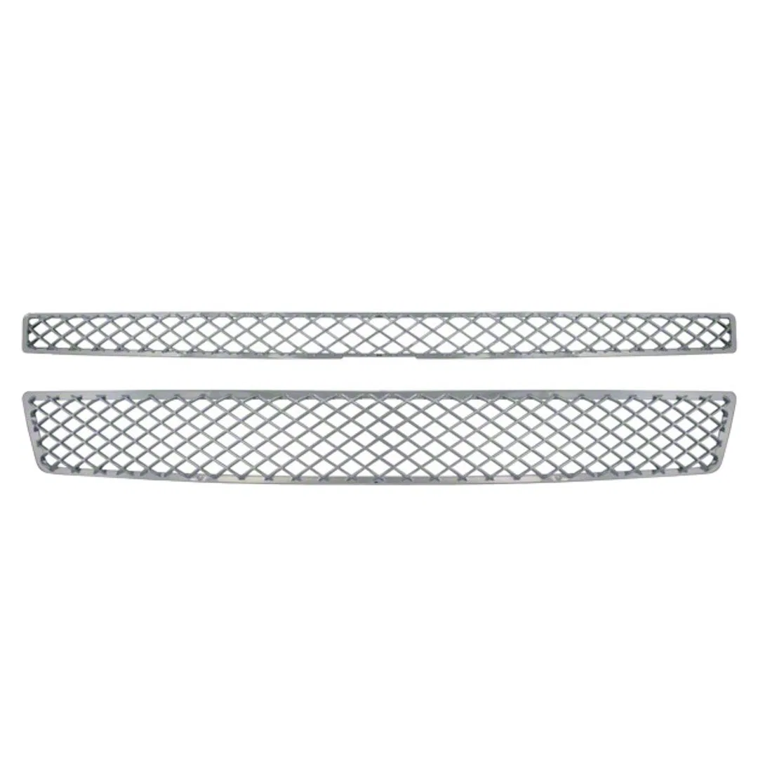 IWCGI33X – COAST2COAST Grille Insert, Overlay Mesh Style 2 Piece With Emblem Cutout Chrome Plated ABS Plastic